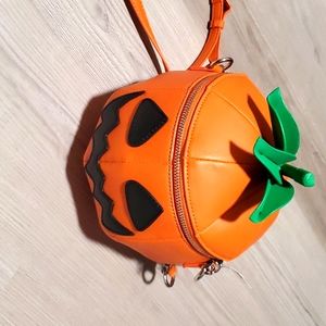 Pumpkin halloween purse